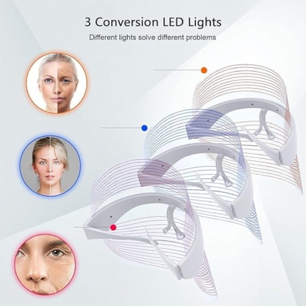 3 Color LED Mask - Picture 4 of 5